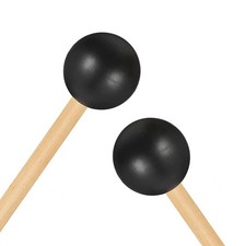 Rubber Mallet 8/12.5/15in Drumsticks for Percussion Such as Tongue Drum, Xylo...