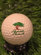Vintage Pebble Beach Pebble Beach, CA Logo Golf Ball