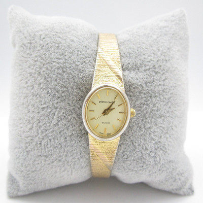 Women Pierre Cardin Quartz WR Analog 16mm Oval Watch (H815) ''New Battery''