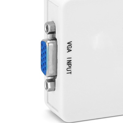 VGA To BNC Converter HD Video Adapter For Video Conferencing Home Theater TV CB