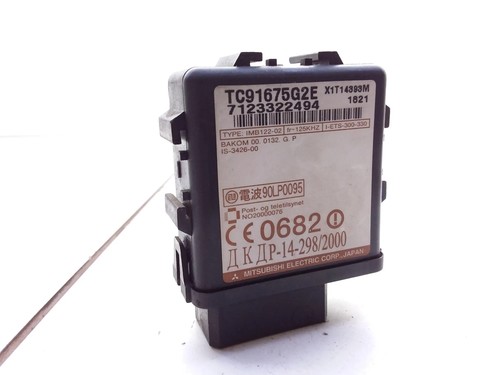 MAZDA 323 F VI BJ Steuergerät für Wegfahrsperre TC91675G2E 2.00 Diesel 20333784