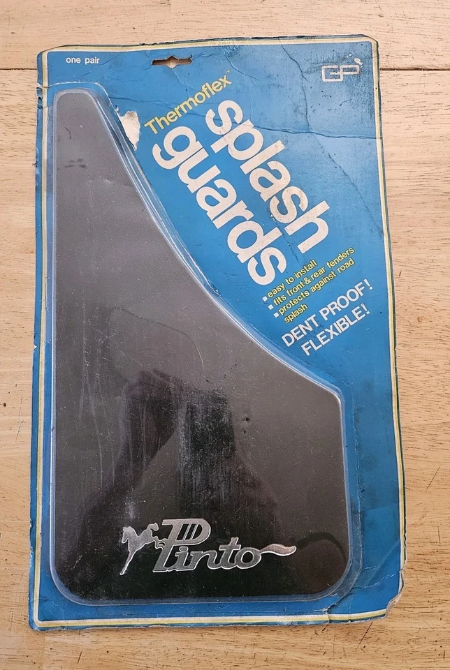 1970-1980 Ford Pinto Front Or Rear Mudflaps 2pack  - Image 4 of 4