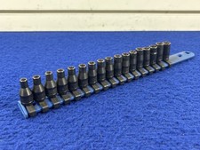 Matco 1/4 Drive 17 Piece Twist Socket Set TSM...