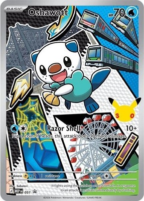 Oshawott 051 Promo ME: Mega Evolution Promo Pokemon Holofoil NM
