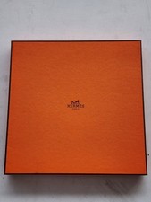 Hermes Orange Empty Lid Top Gift Storage Box ...