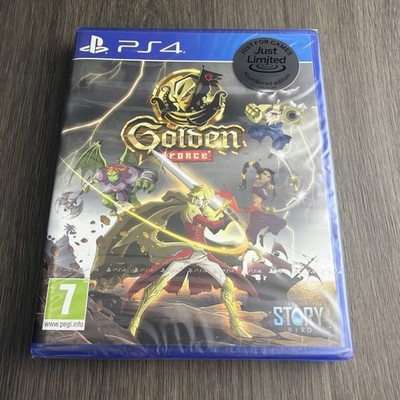 Golden Force PS4 Pixel Heart Limited Numbered Edition Brandneu / Sealed *Mint