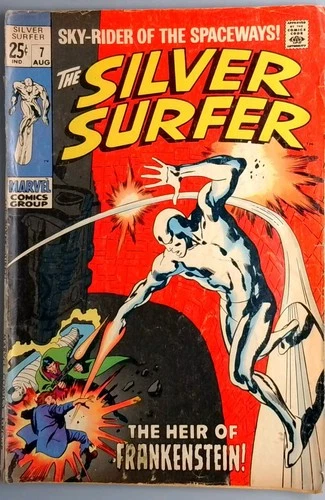 Silver Surfer #7 VG- Marvel 1969