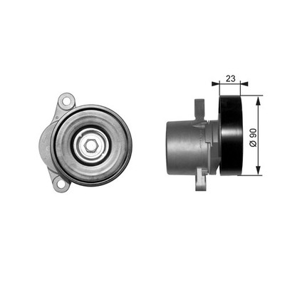 Für GATES T38156 T38156 DRIVEALIGN MV TENS