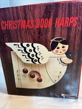 Early Vintage Angel Harp Door Hanger