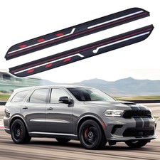 2pcs Side Steps Fixed Door Running Board Fit For Dodge Durango 2018-2025 2026 2pcs Side Steps Fixed Door Running Board Fit For Dodge Durango 2018-2025 2026