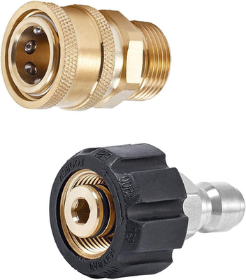 #ad #ad Pressure Washer Quick Connect Fittings M22 14Mm to 3 8 Inch Quick Connect Press $18.74