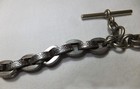 VINTAGE ANTIQUE BRITISH SILVER POCKETWATCH FOB WITH STAMPED CREST CHARM — photo 5