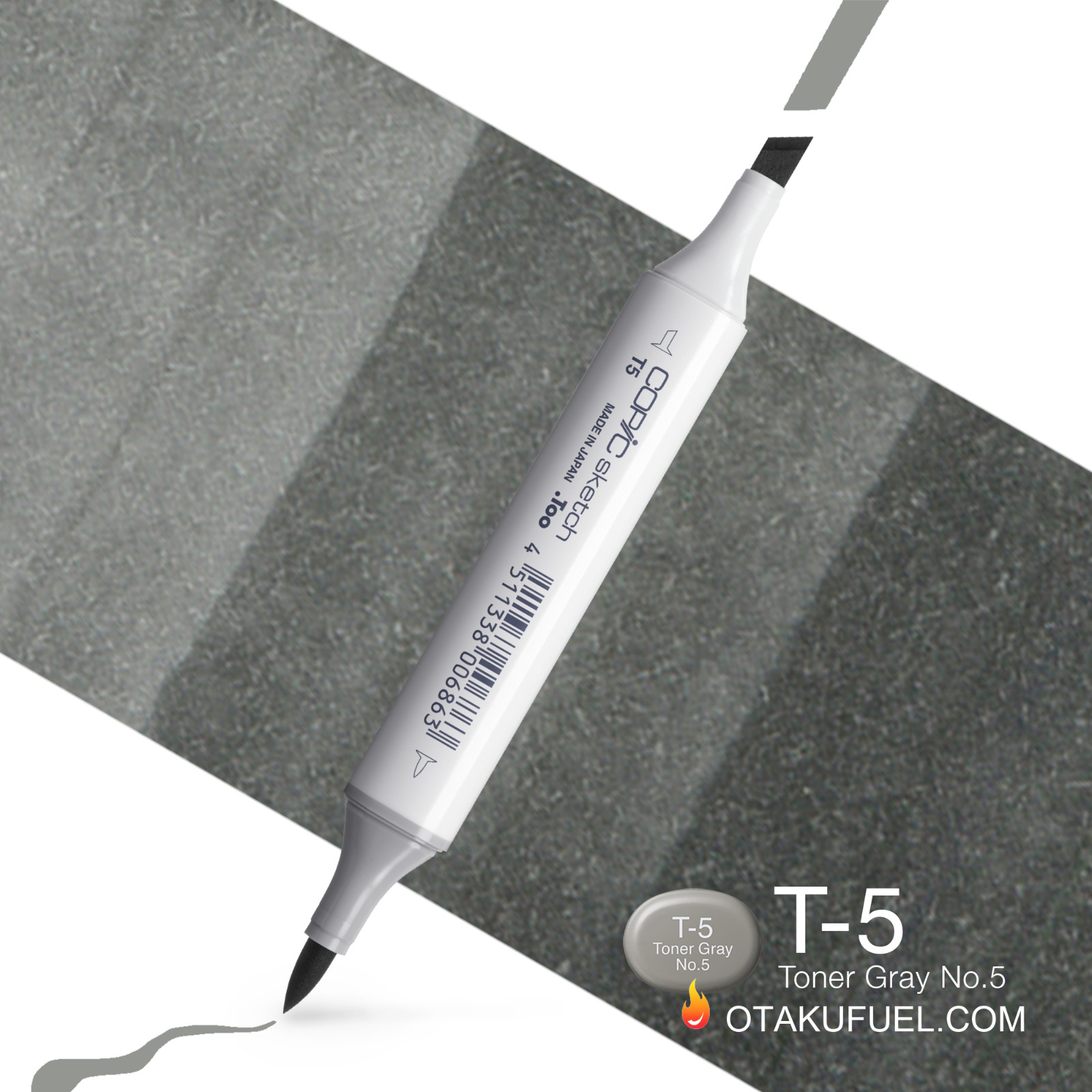 Copic SKETCH Marker Oval Body TONER GRAY Colors T Colors SEL
