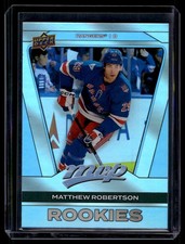 2025-26 Upper Deck MVP Silver Collection Matthew Robertson.. Rookie #261