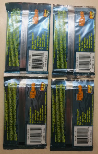 4x FINDING NEMO "FilmCardz" (Trading Cards) Silver Foil Packs (2003) - Picture 2 of 3