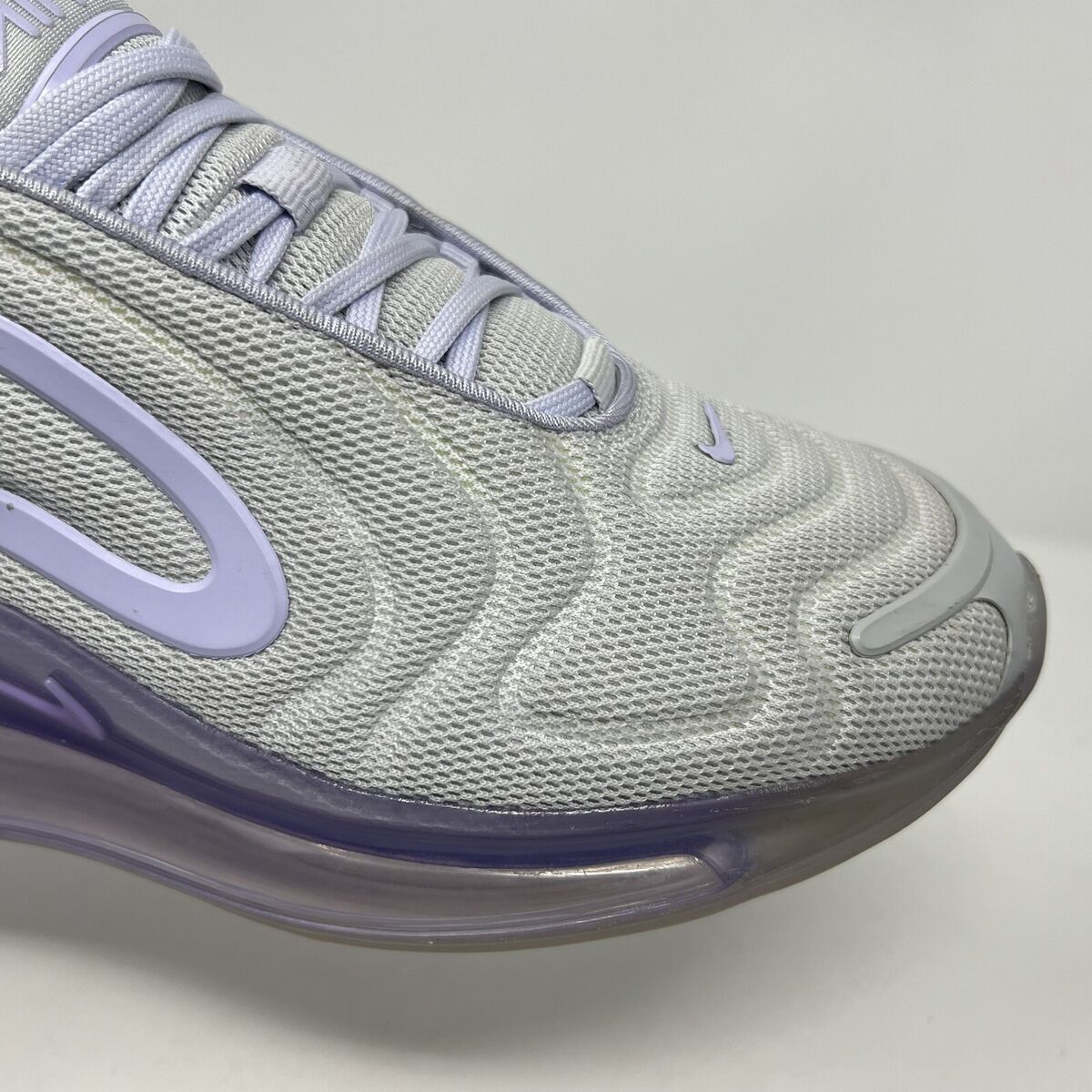 HOT” Nike Air Max 720 Pure Platinum Oxygen Gray With Purple HOT” Nike Air Max 720 Pure Platinum Oxygen Gray With Purple