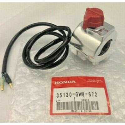Honda OEM Right Hand Run Stop Kill Switch Assembly 1991-1999 Z50R
