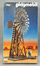 PLAYMOBIL SYSTEM 3765 MULINO A VENTO FAR WEST WINDMILL 1987 SEALED BOX WINDRAD
