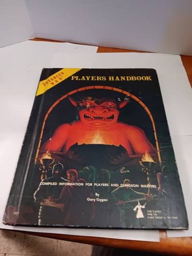 Advanced Dungeons & Dragons – Player's Handbook 1978 Par Gary Gygax, TSR Games