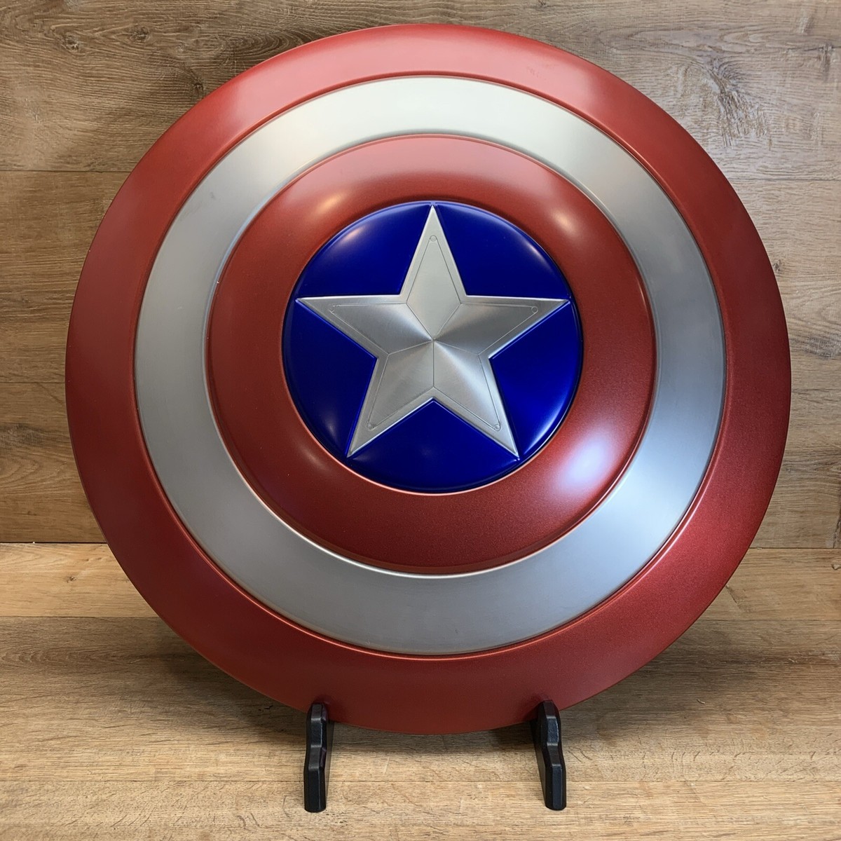 海外製作 実寸 1/1 マーベル キャプテンアメリカ シールド 金属製 海外