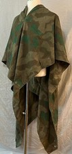 WWII German Splinter Camo Half Tent Poncho