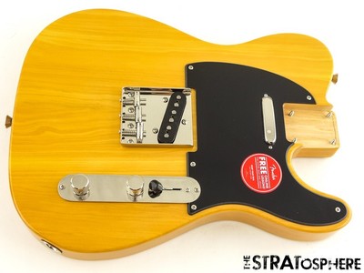 Fender Squier 50s Telecaster Tele LOADED BODY Guitar 1950s Butterscotch Blonde