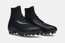 UA HIGHLIGHT MC 2.0 INTLKNT 3027304-001 BLK/WH Size 14