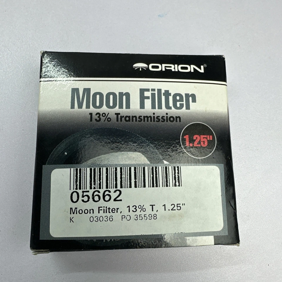 Orion Moon Filter 13 Transmission 1.25" 05662 - Image 2 of 4