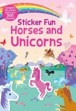 Sticker Fun Horses and Unicorns - Paperback - GOOD