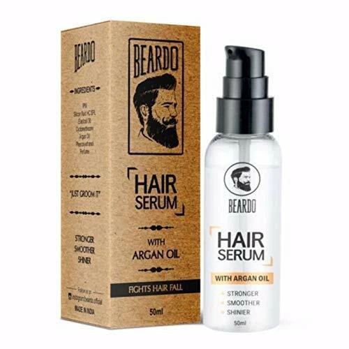 2 X Beardo Hair Serum With Argan Oil - 50ml + Free Delivery
