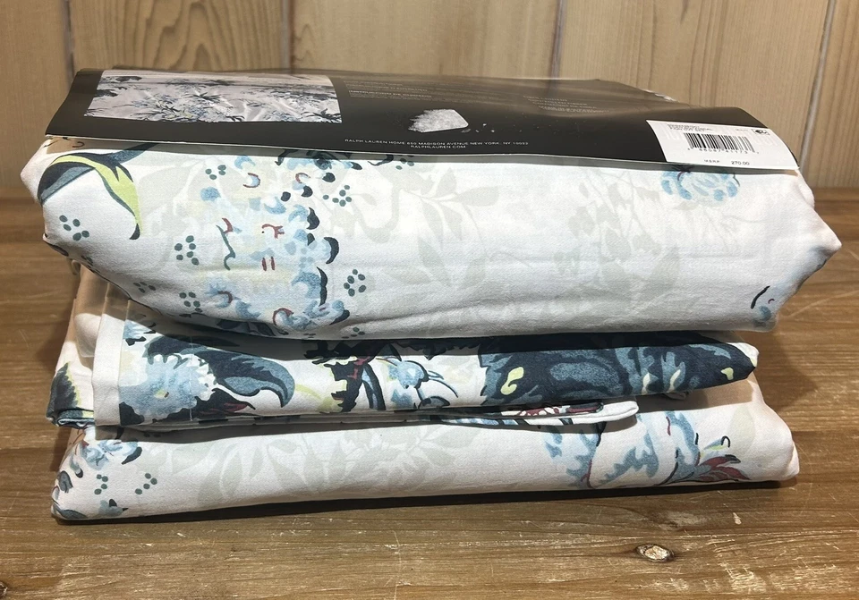 Ralph Lauren Eden Floral Botanical Full/Queen Duvet Cover & 2 Shams Set - Image 4 of 4