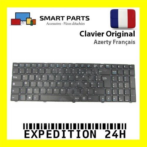 Clavier AZERTY Français Noir Pour ASUS 0KN0-M21FR23 - Neuf, Clavier Complet Remplacement