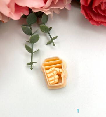 Skelett Hand Kaffee Polymer Ton Schneider | 3D gedrucktes Ton Werkzeug | IrisCrafts7 UK