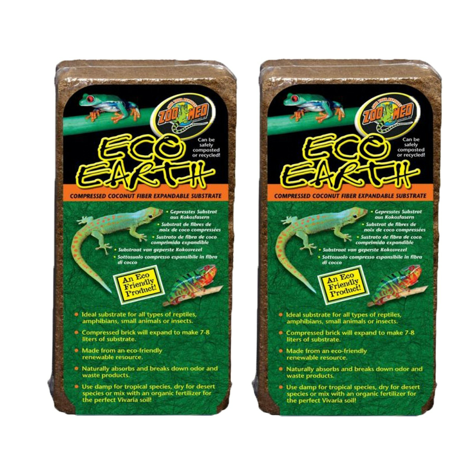 compressed coconut fiber