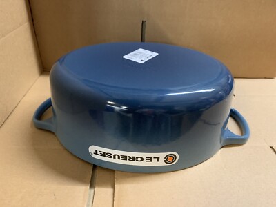 Le Creuset Signature Cast Iron 27cm Oval Casserole - Marine (New
