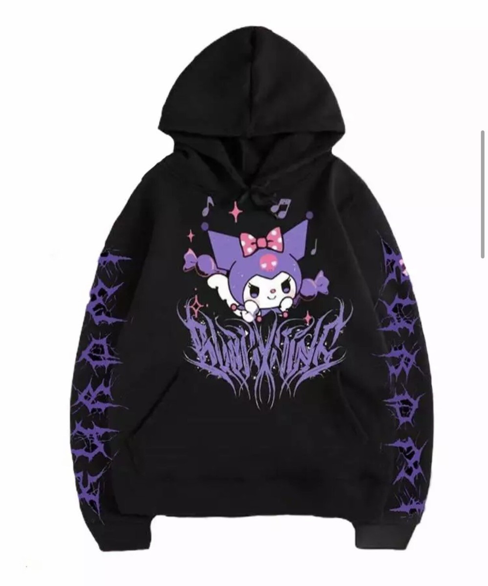 BRAND NEW SANRIO KUROMI MY MELODY HOODIE JUMPER UNISEX CLOTHING