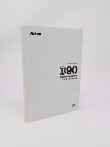 Nikon D90 Instruction Owners Manual Book NEW - Picture 1 of 2