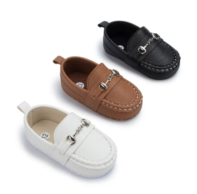 Baby Boy White Christening Shoes Wedding Christening shoes Baby Boy Loafers