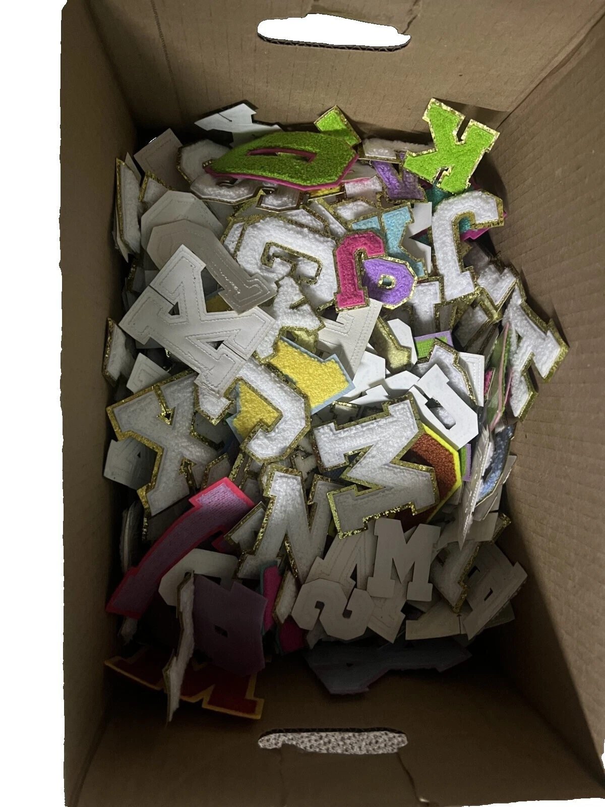 Apparel-Jeans/Pants Letters, Numbers & Words Mixed Lot Sewing Patches