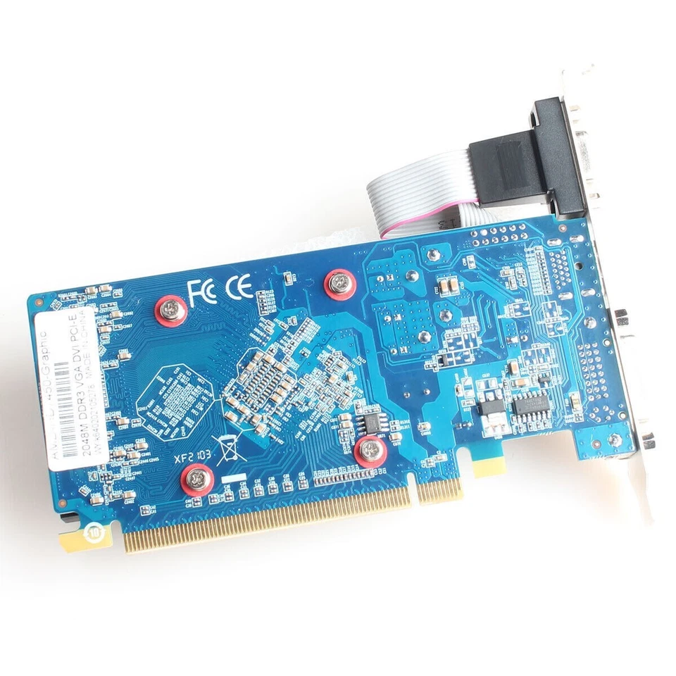 NEW ATI Radeon HD7450 2GB VGA HDMI DVI PCI-E Low Profile Video Card - Image 3 of 4