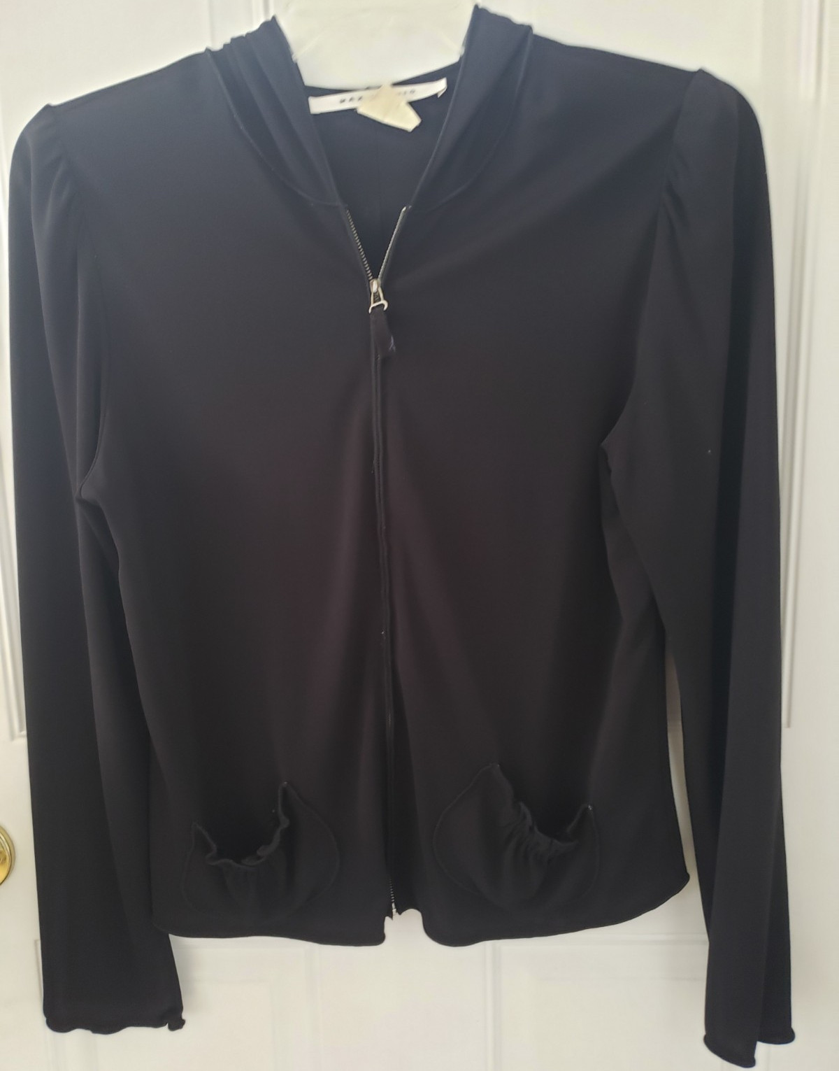 Max Studio Zip Jacket And Draw String Pant Set Ru… - image 2