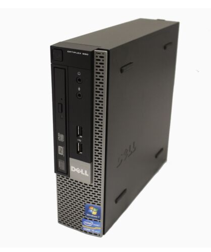 Dell Optiplex 990 USFF Desktop PC Intel i5-2400S @2.5GHz 4GB RAM 250GB Win 10 - Picture 1 of 8