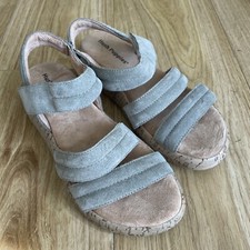 Image of Hush Puppies Sage Suede Leather Sandals UK4