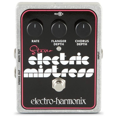 Electro-Harmonix XO Stereo Electric Mistress Flanger Chorus Guitar Effects Pedal