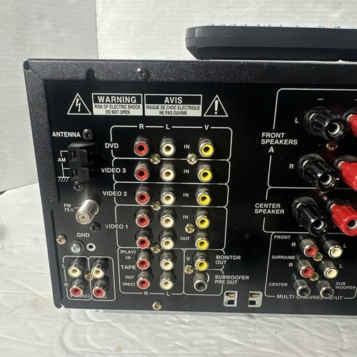 Onkyo TX-DS575 Receiver HiFi Stereo Home Theater 5.1 Channel Remote Bundle - Picture 6 of 9