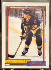 1992-93 Topps Bob Bassen #454 St. Louis Blues