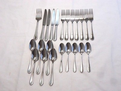 TOWLE TWS 426 STAINLESS FLATWARE 23-PIECES