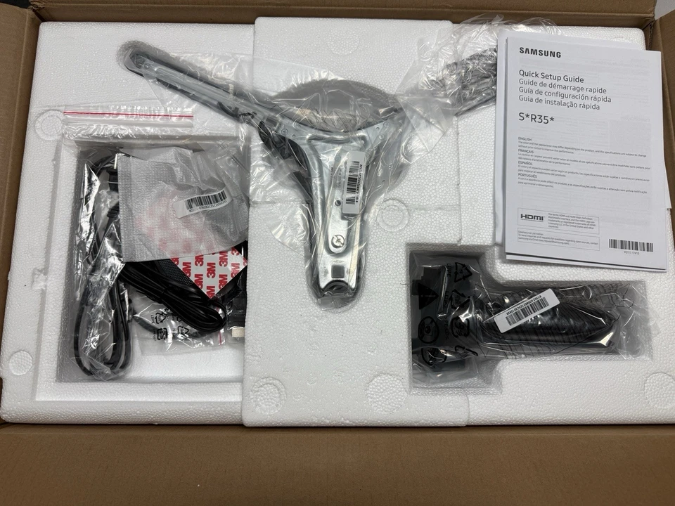 Samsung LS24R350FZNXZA 24 inch LED Monitor Full HD 75HZ Certified RF Free Ship - Image 3 of 4