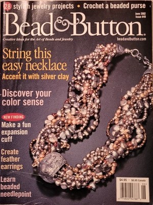 Bead & Button Magazine June 2002 - String this Easy Necklace