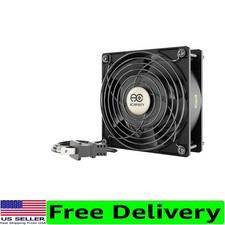 Low Noise AXIAL Muffin Fan, 120mm x 38mm - Ideal for Ventilation Projects